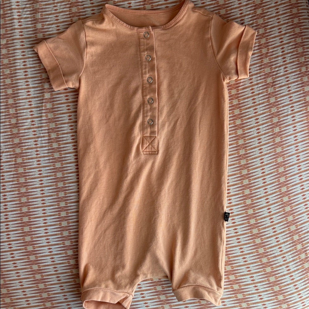 Charming Coral Kids Bodysuit